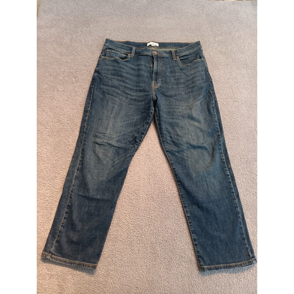 Lucky Brand Men's Jeans 38x30 Athletic Straight 41 0 Blue Denim Medium Wash